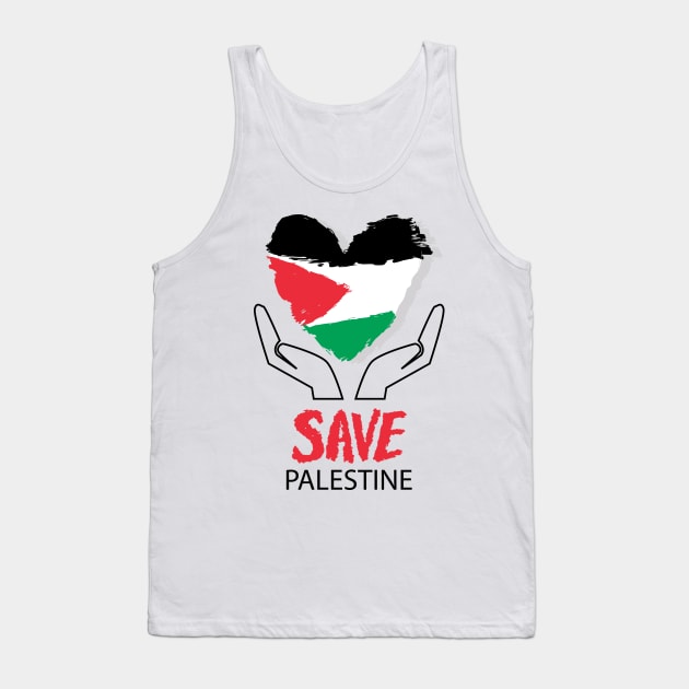 Save Palestine Tank Top by Handini _Atmodiwiryo